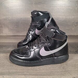 Nike Air Force 1 High 07 LV8 Men's Sneakers 10 Black Lace Up Shoes 806403-011